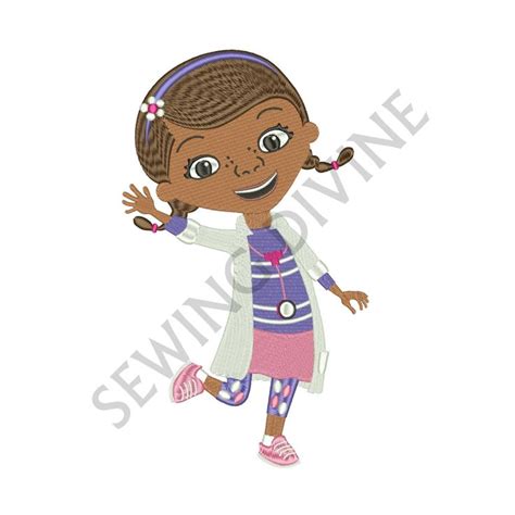 Doc Mcstuffins Embroidery Design