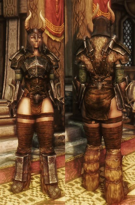 Heavy Nord Armor Female At Skyrim Nexus Mods And Community