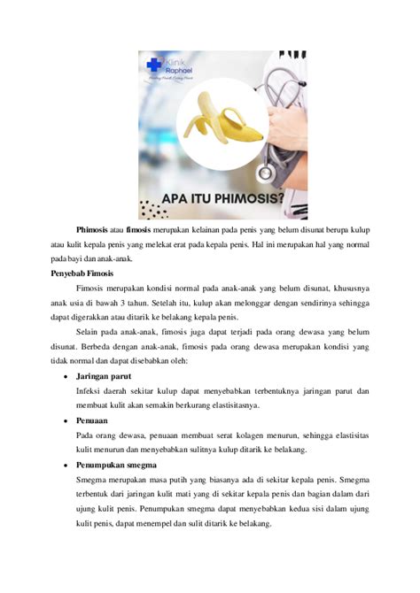 Pdf Apa Itu Fimosis Klinik Raphael