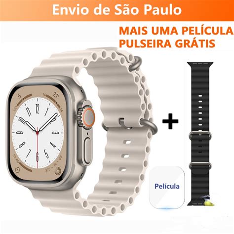 Smartwatch T800 T10 T900 Ultra 2 Series 8 Calculadora Cardíaca