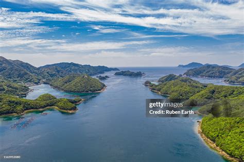 Goto Islands In Nagasaki Prefecture Aerial View ストックフォト Getty Images