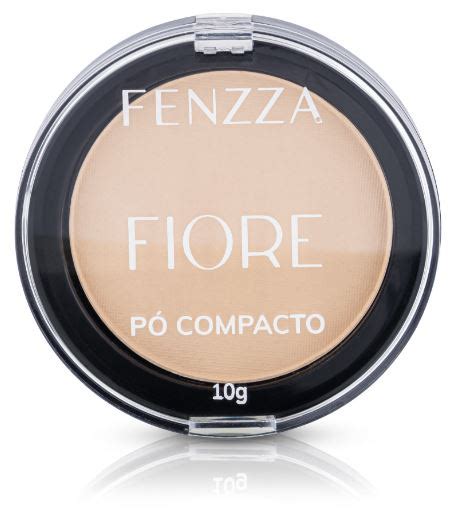 P Compacto Fiore Fenzza Make Up Cor Loja Fenzza Make Up