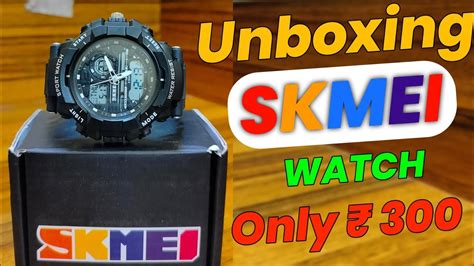 Skmei Analog Digital Watch Unboxing Skmei Digital Watch Review