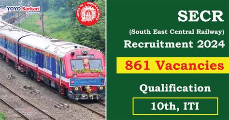 Secr Recruitment 2024 Latest Update For 861 Apprentice Positions