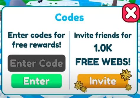 Roblox Be A Spider Tycoon Codes September 2023 (NEW) Mydailyspins.com