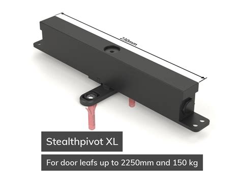 Pivot Glass And Aluminium Door PORTAPIVOT 6530 XL OFFSET AXIS By