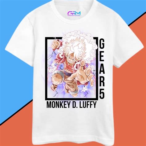 Camiseta Luffy Gear Camiseta One Piece Luffy Camiseta Quinta