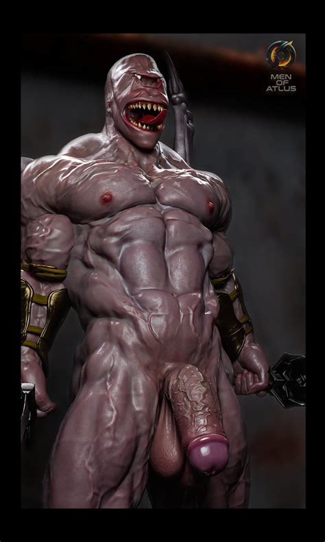Men Of Atlus NSFW 3d Gay Art On Twitter Tarry Demodand From DnD