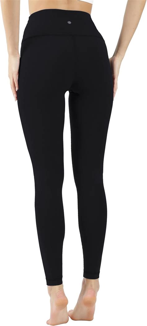 Yogalicious High Waist Ultra Soft Nude Tech Leggings For Women Black Sea Fog Pk Nude Tech