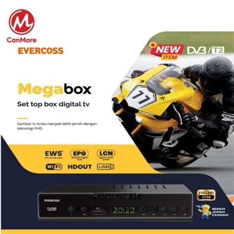 Jual Evercoss Set Top Box Pro Tv Digital Receiver Ori Stb Prime Megabox