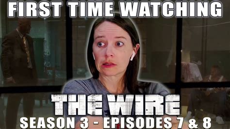 THE WIRE TV Reaction Season 3 Ep 7 8 First Time Watching