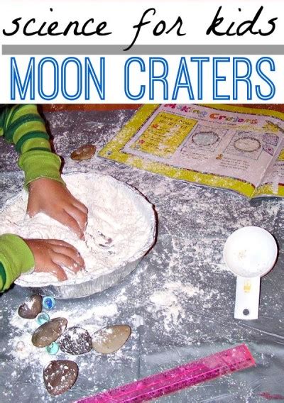 Moon Lesson Making Craters Activity