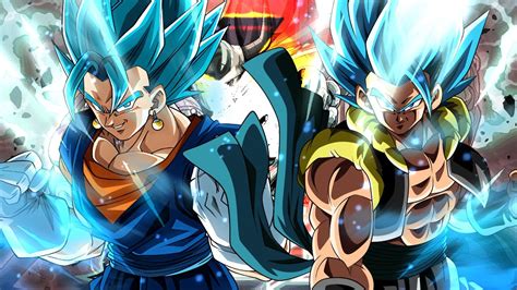 Mega Busted Eza Lr Vegito Blue And Gogeta Blue Vs Metal Cooler Core Dbz Dokkan Battle Youtube