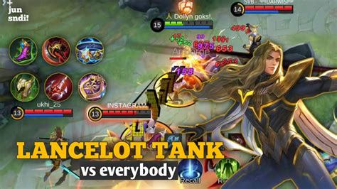 Lancelot Tank Vs Everybody Lancelot Tank Udah Ga Meta Masih Haram