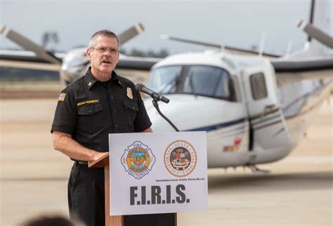 Ocfa Chief Brian Fennessy Named Fire Chief Of The Year Los Angeles Times