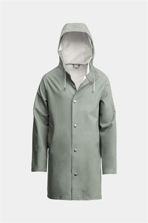 Stockholm Lightweight Raincoat Khaki Green Stutterheim Us