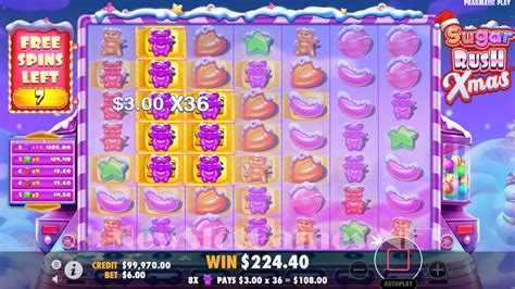 Sugar Rush Xmas Pragmatic Play Slot Review Demo Game