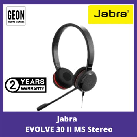 Jabra Evolve 30 Ii Ms Stereo Geon Asia