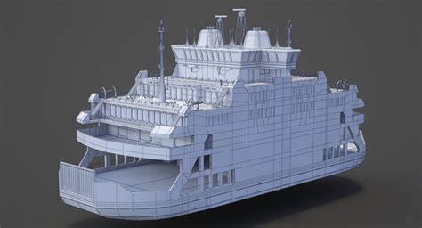 Vehicle Carrier Ship 01 3d Model By Sky3dstudios69
