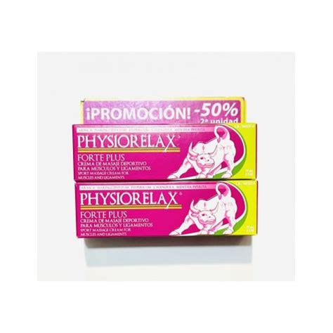 PHYSIORELAX FORTE PLUS 75ML 50 2ª UNIDAD FARMACIA CARABAL SAEZ C B