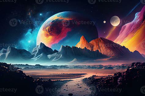 Sci Fi Planets Wallpaper