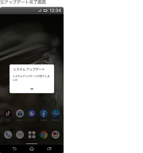 ソフトウェアアップデート実施手順 サポート Ahamo