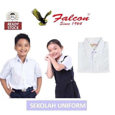 Falcon Primary/Secondary School Uniform Unisex Short Sleeve 🔥Ready ...