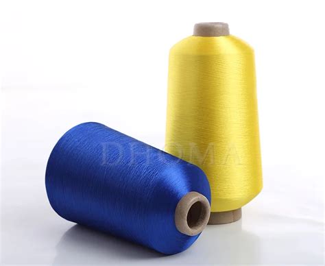 High Quality Nylon Yarn Colorful Fdy Bright Nylon Yarn Cone Dye