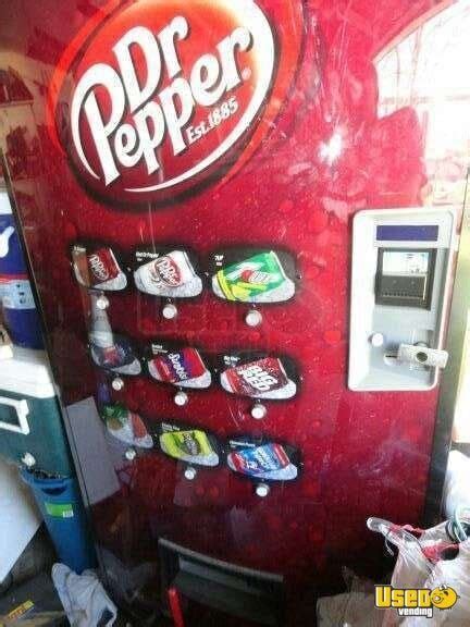 Dr. Pepper Front Electronic Soda Vending Machine | Used Coke Machine