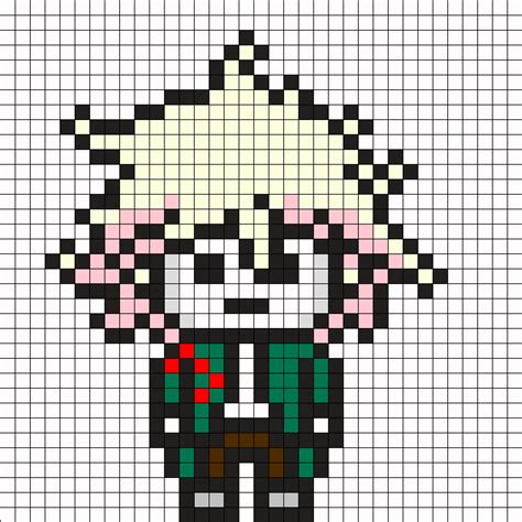 Minecraft Danganronpa Pixel Art Grid Pixel Art Grid Gallery