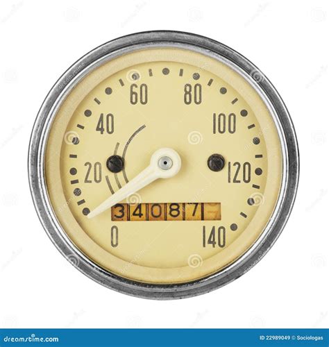Vintage speedometer stock image. Image of arrow, russian - 22989049