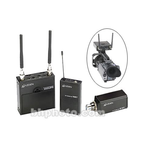 Azden Dual Channel Wireless Microphone System 200ULX B&H Photo