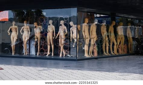 Naked Mannequins Shop Window City Marmaris Stock Photo 2235161325