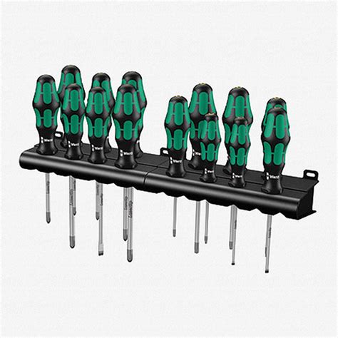 Wera 105630 Kraftform Big Pack 300 14 Piece Screwdriver Set