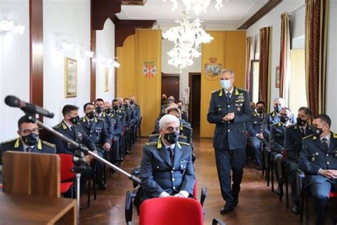 Il Comandante Interregionale GdF Rosario Lorusso In Visita Alla Caserma