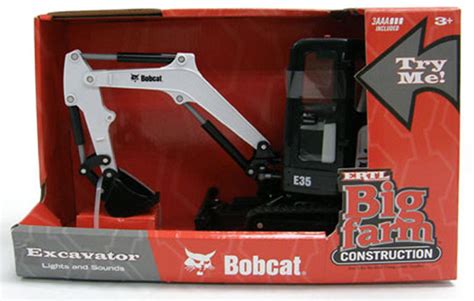 1:16 Bobcat Mini E-35 Excavator - - Fat Brain Toys