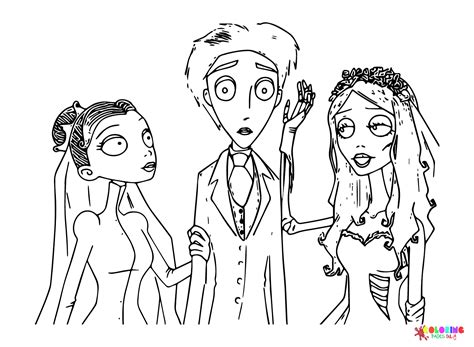 Corpse Bride Printable Coloring Page Free Printable Coloring Pages