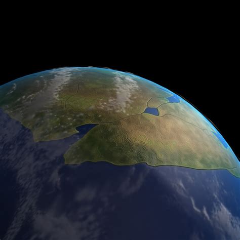 3D earth pangaea - TurboSquid 1308222