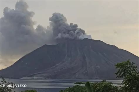 Bandara Internasional Sam Ratulangi Di Manado Ditutup Akibat Abu