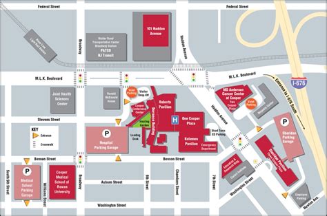 Rutgers Camden Campus Map