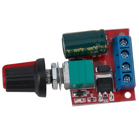 Einstellbares Pwm Dc Motor Drehzahlregler Modul V A Hohe Leistung Ebay