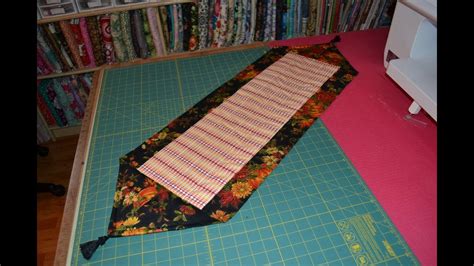 Episode 47 Fast And Easy Quilted Table Runner Youtube