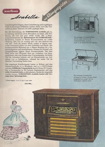 Nordmende Radio Television And Phonograph Dealer Sales Br Flickr