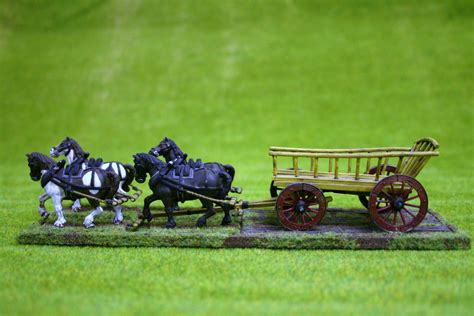 Trent Miniatures Wagon Ladder Sided Wagon 28mm Wargames Arcane