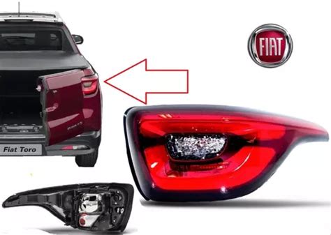 Lanterna Traseira Fiat Toro Led Ld Parcelamento