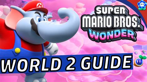 World 2 ALL Wonder Seeds Fluff Puff Peaks Super Mario Wonder YouTube