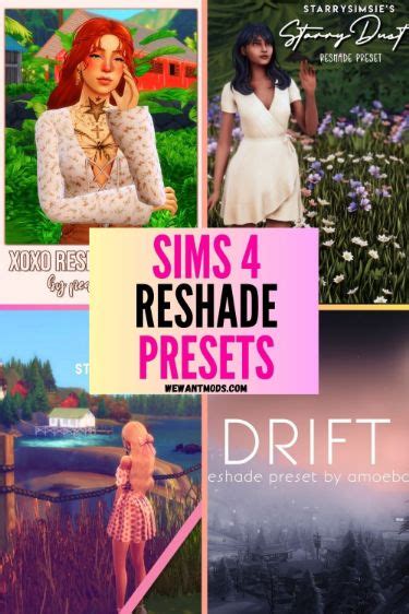 35 Sims 4 Reshade Presets Must Have Mods For Stunning Graphics Sims 4 Sims Sims 4 Mods