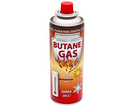 Газовий балон 220 г червоний