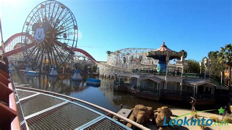 Golden Zephyr Ride POV California Adventure Disneyland YouTube