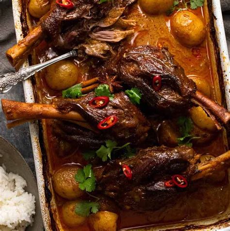 Lamb Shanks Massaman Curry Recipetin Eats